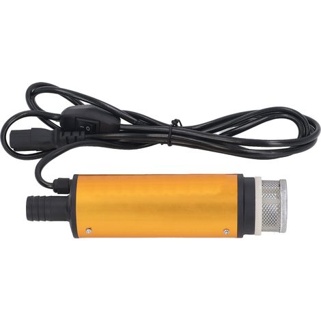 Universelle elektrische Kraftstoffpumpe aus Edelstahl, Miniatur-Ölfördergerät, tragbarer 12-V-Gleichstrommotor (1/5)