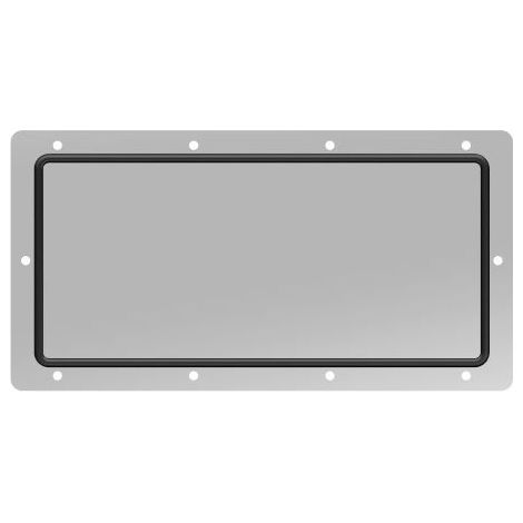 Couvercles d'entrée de câbles pour coffret Argenta - type de couvercle - Couvercle 172x332mm - entrée de câbles 125x285mm - coffret 400mm