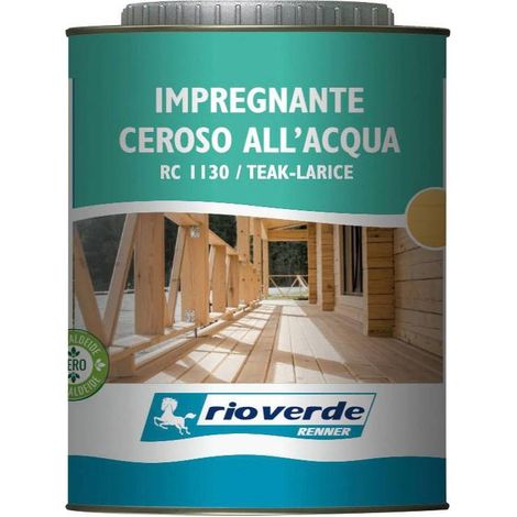 6 x RIOVERDE RC 1130 IMPREGNANTE CEROSO 0,750 L TEAK