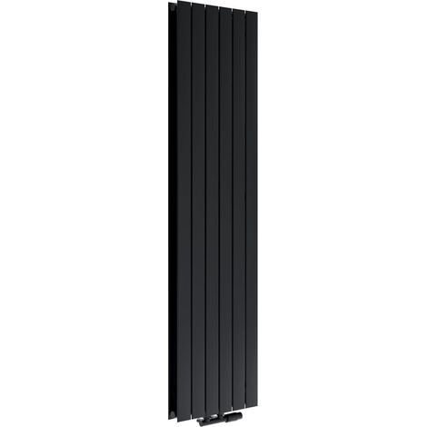 Radiateur d&x27intérieur LUXRAD Vertirad double 1700 x 445 mm noir mat p. ZDC 1301W (1/2)