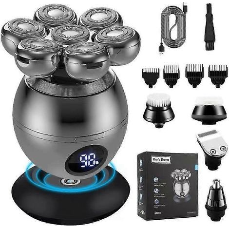 Trimpod - Rasoir Trimpod 3.0 pour hommes, rasoir à tête flottante rechargeable sans fil (1/5)