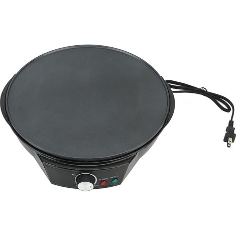 Crêpière électrique 900 W, 30 cm, antiadhésive, température réglable, accessoires inclus, prise US 110 V (1/5)