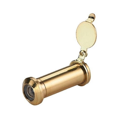 Spioncino ottico 160° in ottone con copriobiettivo – THIRARD (1/2)