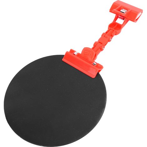 Panneau d'occultation pour soudage rond de 18 cm, portable, offrant une sécurité renforcée et une protection polyvalente pour casque de soudage à l'arc. (1/5)
