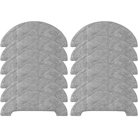 Accessoires compatibles avec les aspirateurs robots Imou RV1 Pro et Imou RV1 Pro Max, comprenant des chiffons et des serpillères, 12 pièces au total. (1/5)