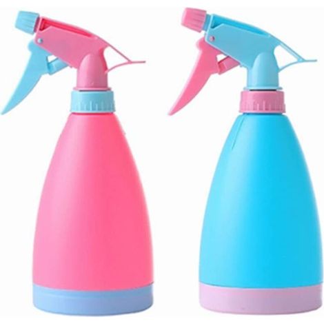 2 Pièces 500ML Pulverisateur Vide, Vaporisateur Bouteilles en Plastique, Flacon Spray Vide, Brumisateur Rechargeable à Pompe