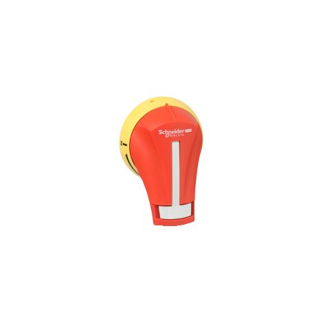 TeSys GS - poignée frontale rotative - 32A à 63A - IP65 - rouge - GS2AH520
