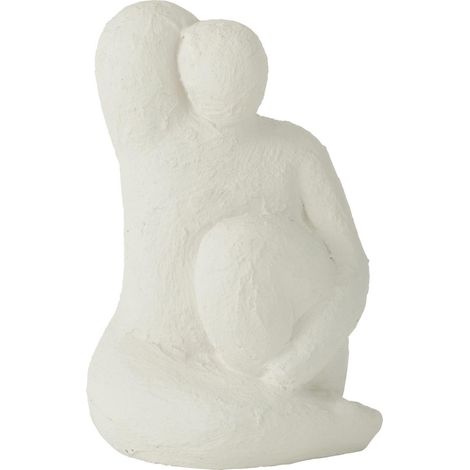 Statuette Déco en Ciment "Venus" 26cm Blanc
