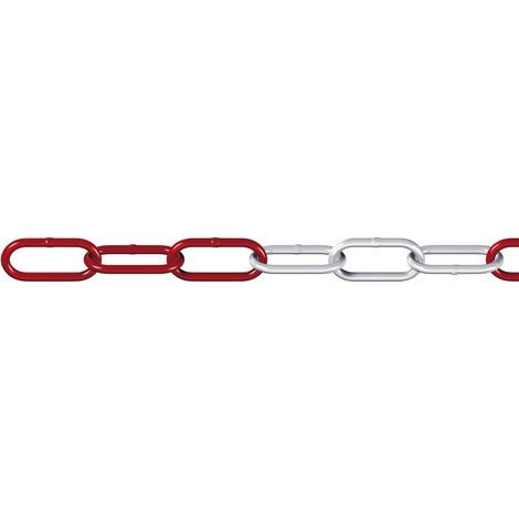 verzinkte Stahlkette 6 mm, lange Glieder 15 m, Tragfähigkeit 160 kg, Außenbarriere (1/5)