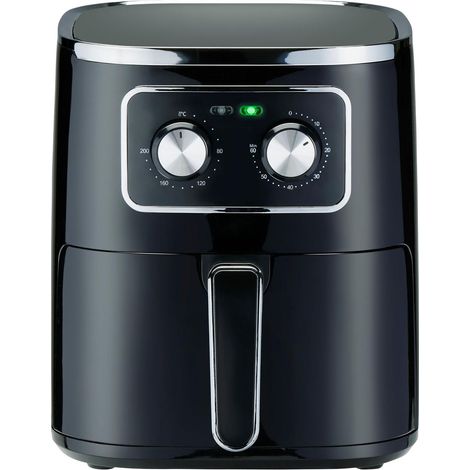 Friteuse à air chaud ALPINA 4,5L, 1400W, fonction minuteur, 1-4 personnes