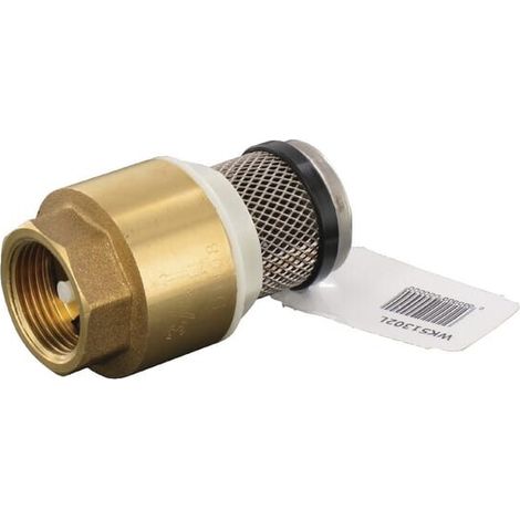 Filtro in acciaio inox con valvola di fondo 3/4" UNIVERSALE WK51302L