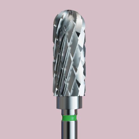 Hartmetallfräser für Acryl - Auffangrolle