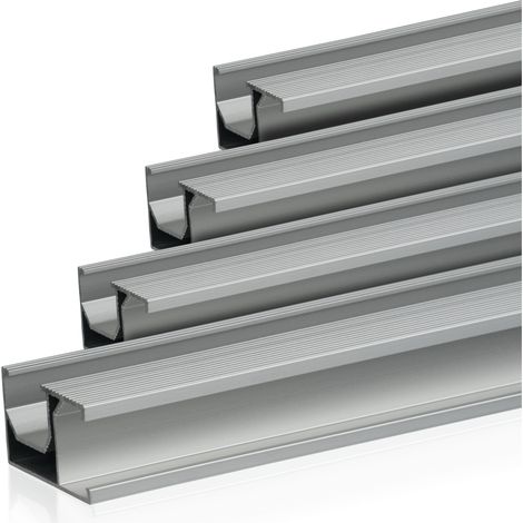 Zelsius Universal Aluminium Montageschiene 150 cm für Solarmodule, Befestigungsschiene, 4 Stück (1/3)