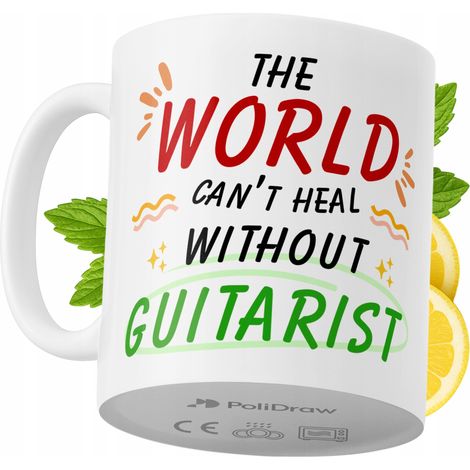 Tazza divertente e umoristica per chitarristi, ideale per caffè e tè, con grafica e testo spiritosi. Perfetta per compleanni, onomastici e festività. Tazza premium per occasioni speciali, ideale per c (1/5)