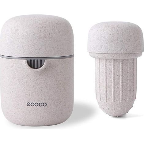 Tasse à jus de blé manuelle Ecoco, mini presse-agrumes portable pour citrons et oranges, petit presse-agrumes manuel pour usage domestique. (1/5)