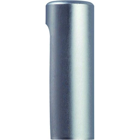 Cache Contemporain aluminium pour fiche EXACTA argent 16 mm - OTLAV