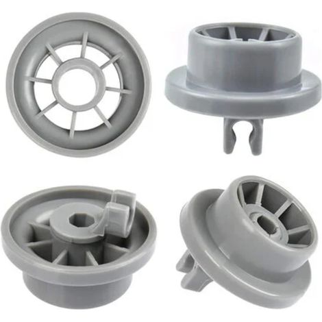 Galozzoit – Lot de 4 roues de lave-vaisselle pour panier inférieur – Compatibles Siemens – Plastique résistant à l\'usure – Diamètre 37mm (1/5)