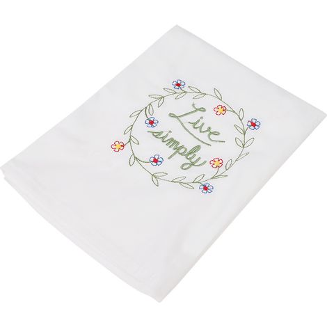 Serviettes de table en coton, serviettes réutilisables, sets de table résistants (1/4)