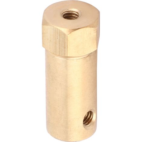 5 Stück 30 mm verlängerte Sechskant-Motorverbinder aus Messing, Zubehör 3 mm/4 mm/5 mm (1/5)