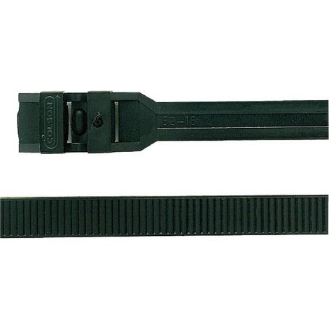 Legrand - Colliers de serrage intérieur/extérieur x20 - Larg. 7,6mm - Long. 194mm - Noir (1/2)