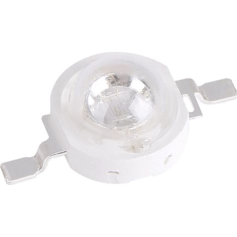10 Pièces 3W UV395-400Nm LED Lumières Ultraviolettes Bleu Lumière Ultraviolette Diode électroluminescente Perles (1/4)