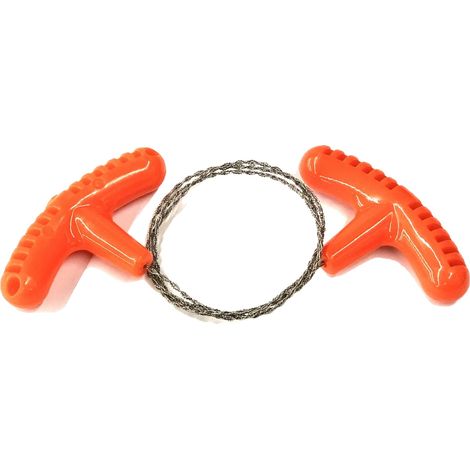 Scie à main manuelle, design portable, matériaux durables, Orange (1/2)