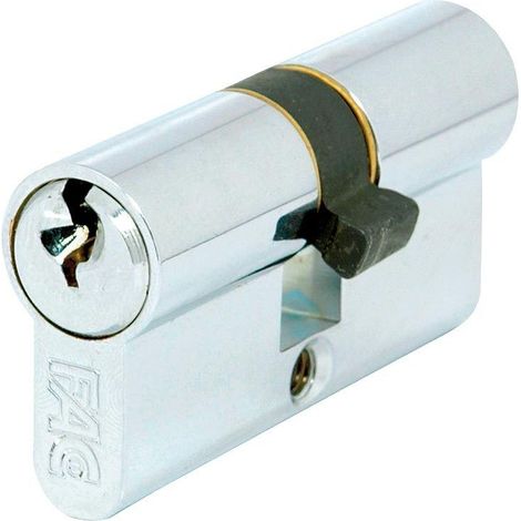 Cilindro Fac Llave Dentada 71-f 35x35 Niquelado 13,5 mm.