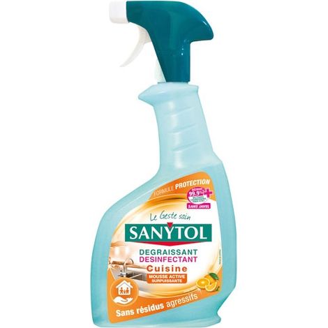 SANYTOL - Sanytol dégraissant cuisine protection 500ml