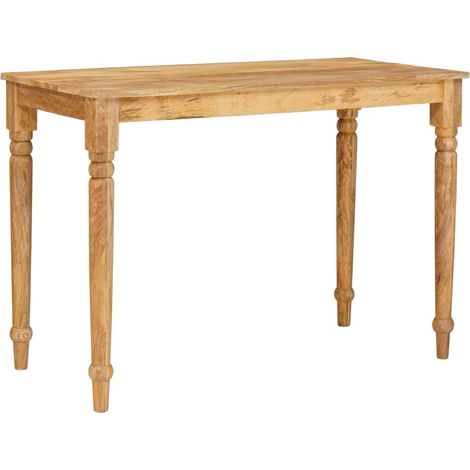 Table basse,Table d'appoint,Table de Salon Marron 100 x 55 x 77 cm bois de manguier massif CFW37023 (1/5)
