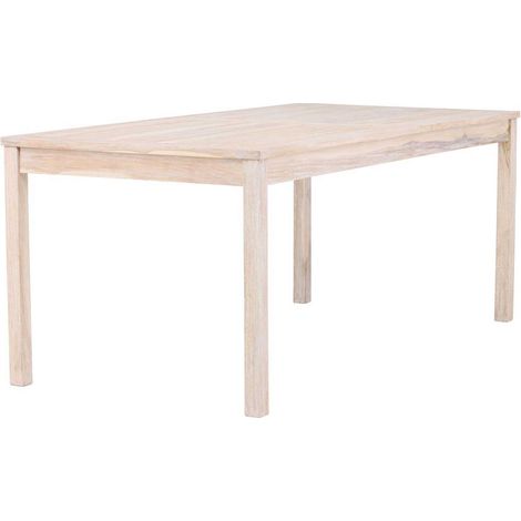 Table de repas extérieure en teck Kenya (1/5)