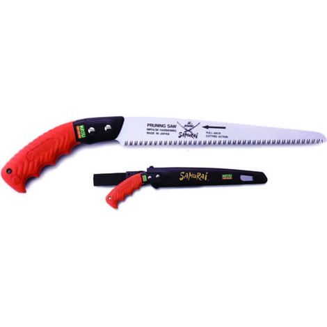 SEGACCIO PER POTARE DI PRECISIONE CON FODERO - lama dritta mm.240 (GSM-240-MH) manico blu
