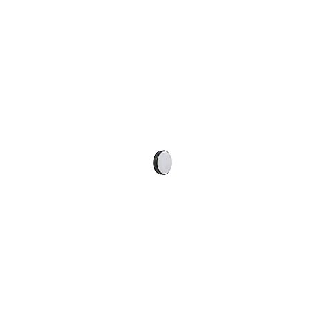 Wandleuchte surf ecovision rund ip65 1x12w led 960lm 6400k 120°al.5xd.16cm schwarz