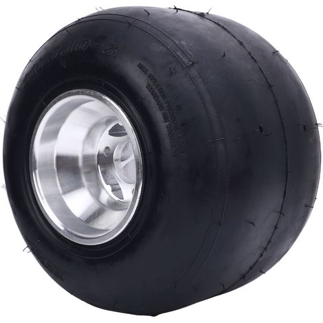 11x7.10-5 pneu en alliage d'aluminium en caoutchouc 4PR ensemble de jante de roue arrière Tubeless pour ATV UTV SxS côté par chariot de Golf Go Kart. (1/5)