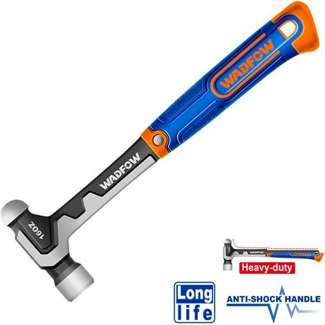 Martillo de bola 450g mango antivibración Wadfow (1/2)