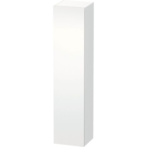 Armadio alto L-CUBE 400x363x1760mm con apertura a destra bianco super opaco