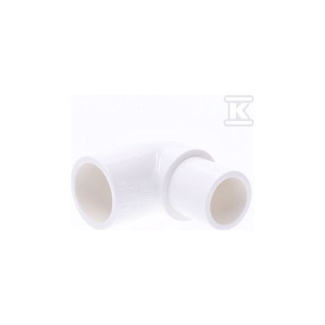 Coude à mamelon KW/KZ en PVC 3/4
