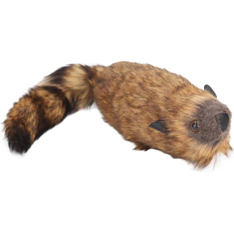 Jouet Spring Raccoon en Peluche Douce - Accessoire de Scène Animalier Très Réaliste pour Spectacles (1/5)