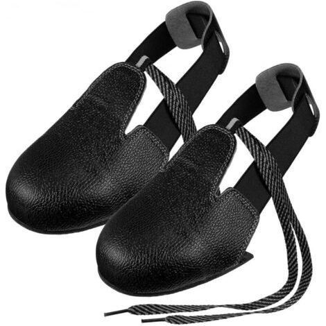 LAN Sur-chaussures de sécurité avec embouts en acier, résistantes à l'écrasement, unisexes, avec semelle antidérapante, protection pour les environnements de travail, tailles 36-46. (1/4)