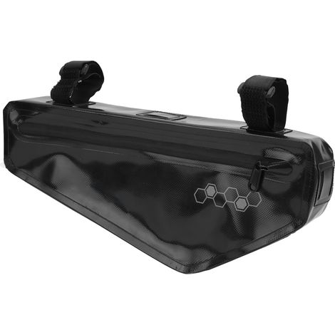 Sacoche triangulaire pour vélo, grande capacité étanche, pour VTT et sports en plein air (1/5)