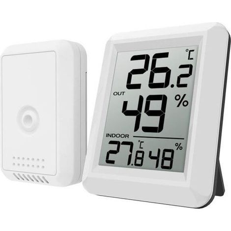 Oria Wetterstation – Drahtloses Modell – Thermometer – Hygrometer – Außensensor (1/4)