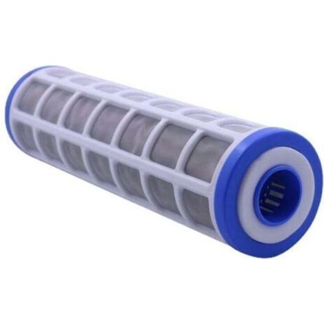 Waschbares Filterelement für Wasserreiniger, 10-Zoll-Edelstahlgewebefilterelement, 40-Mikron-Filtrationsgenauigkeit (1/4)
