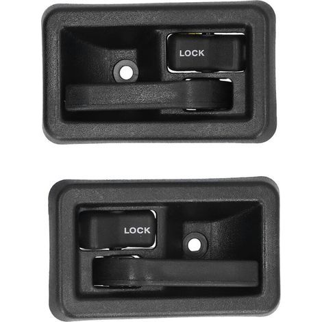 Poignée de porte de voiture ABS 55176477AB, 2 pièces, intérieur gauche droit pour Jeep Wrangler 1987 – 2004 (1/5)