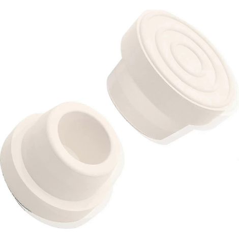 Lot de 2 butoirs en caoutchouc pour échelle de piscine, bouchons pour échelles de piscine enterrées, compatibles avec les tubes d'échelle de piscine de 4,8 cm (1,9 pouce), accessoire de piscine (1/5)