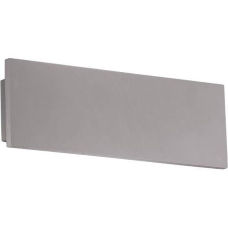 "Applique LED da esterno PARKER in cemento grigio 16.9W luce naturale 50 cm."