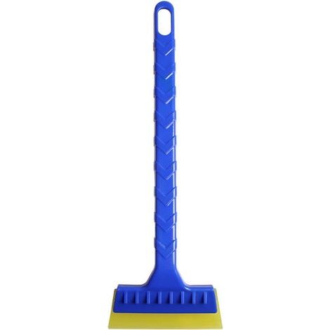 BRAVIX Grattoir à glace pour voiture – Grattoir à glace compact Grattoir de pare-brise pour glace et neige, grattoir de fenêtre pour enlever la neige, déneigement ergonomique et dégivreur pour (1/5)