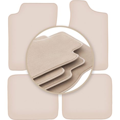 Tapis beige PREMIUM pour : Audi 90 B3 berline 1986-1991 (1/5)