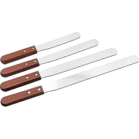 Spatules de cuisine 25-26, lot de 4 - un outil indispensable pour les passionnés de pâtisserie (1/4)