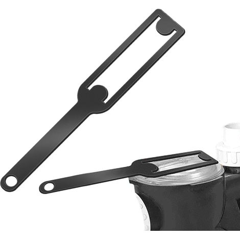 Pour pompe piscine – pour couvre-filtre bain à remous – outil à double extrémité pour enlever la couverture de pompe pour spa espace extérieur jardin