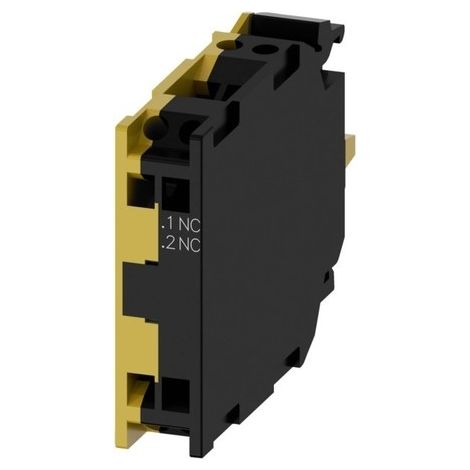 Dispositivo de mando Siemens 3su1400-1aa10-3ha0 contacto monitorizado montaje frontal