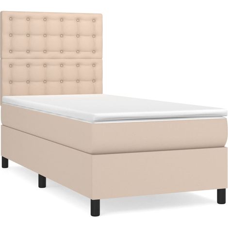 Maison Exclusive - Boxspringbett mit Matratze Cappuccino-Braun 80